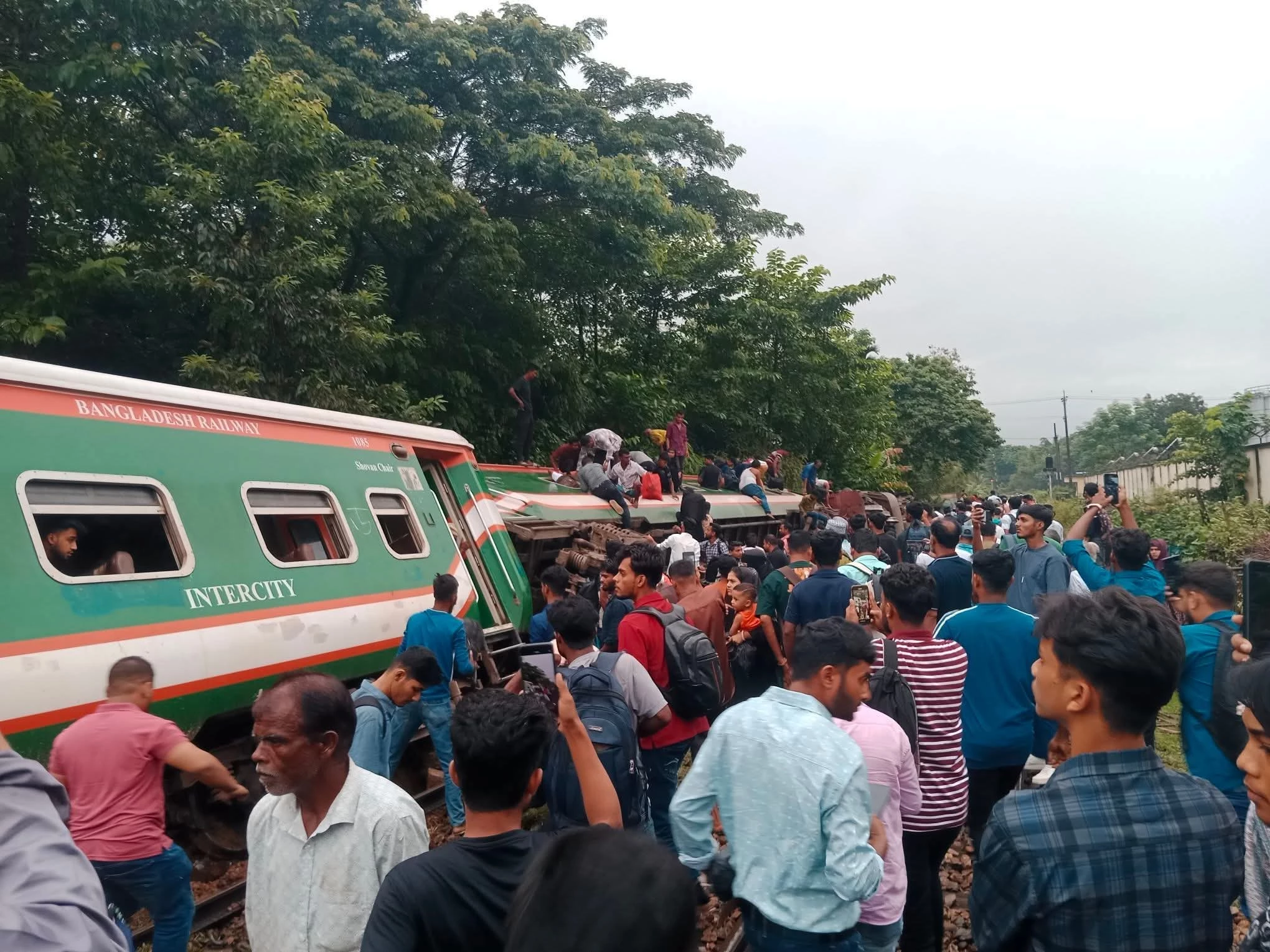 Sylhet’s rail link with rest of country restored after three hours