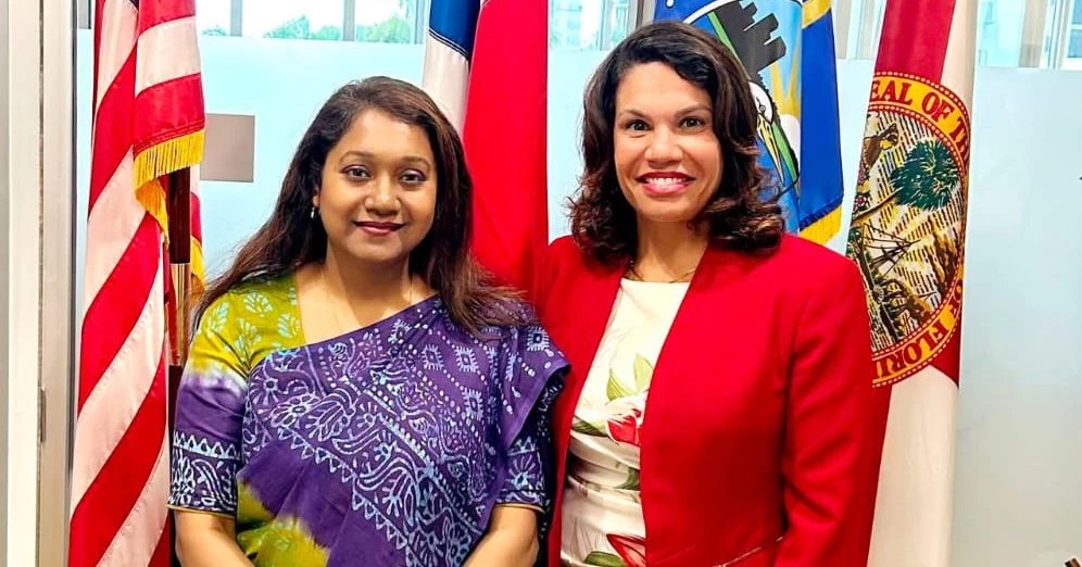 Bangladesh consul general, Doral vice mayor discuss trade, investment cooperation