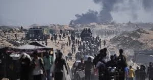 At least 33 killed as Israeli strikes intensify in famine-hit Gaza city