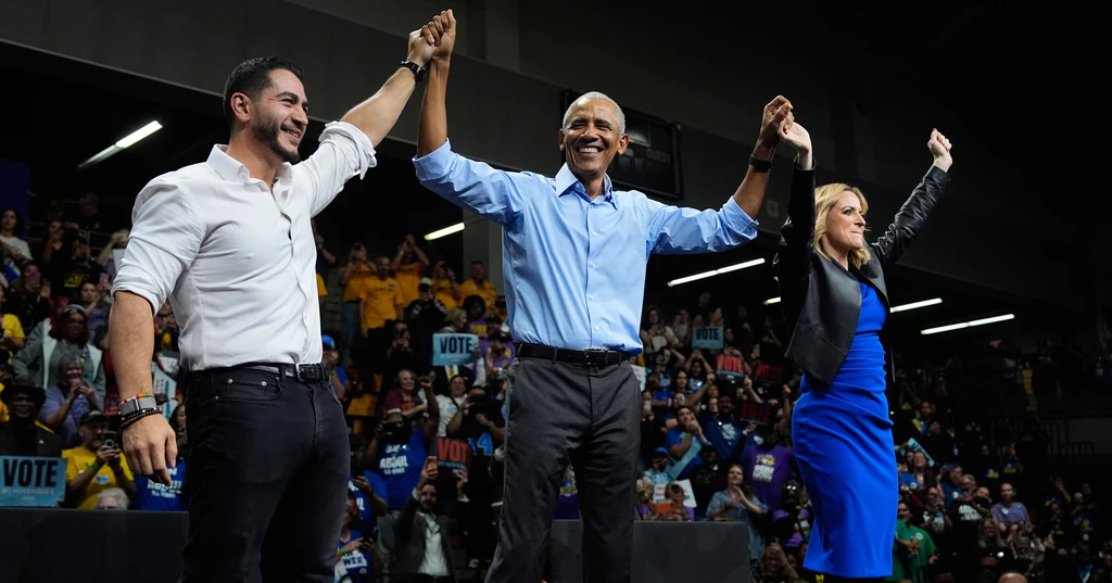 Obama criticises Trump, allies over ‘cruelty’ in US midterm campaign
