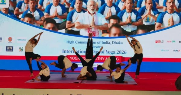 Dhaka celebrates 12th International Day of Yoga 2026 with enthusiastic participation