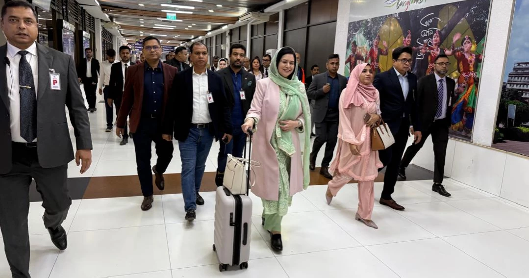 Dr Zubaida flies back to London
