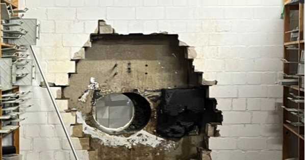 Thieves drill into German Bank vault, steal millions in holiday heist