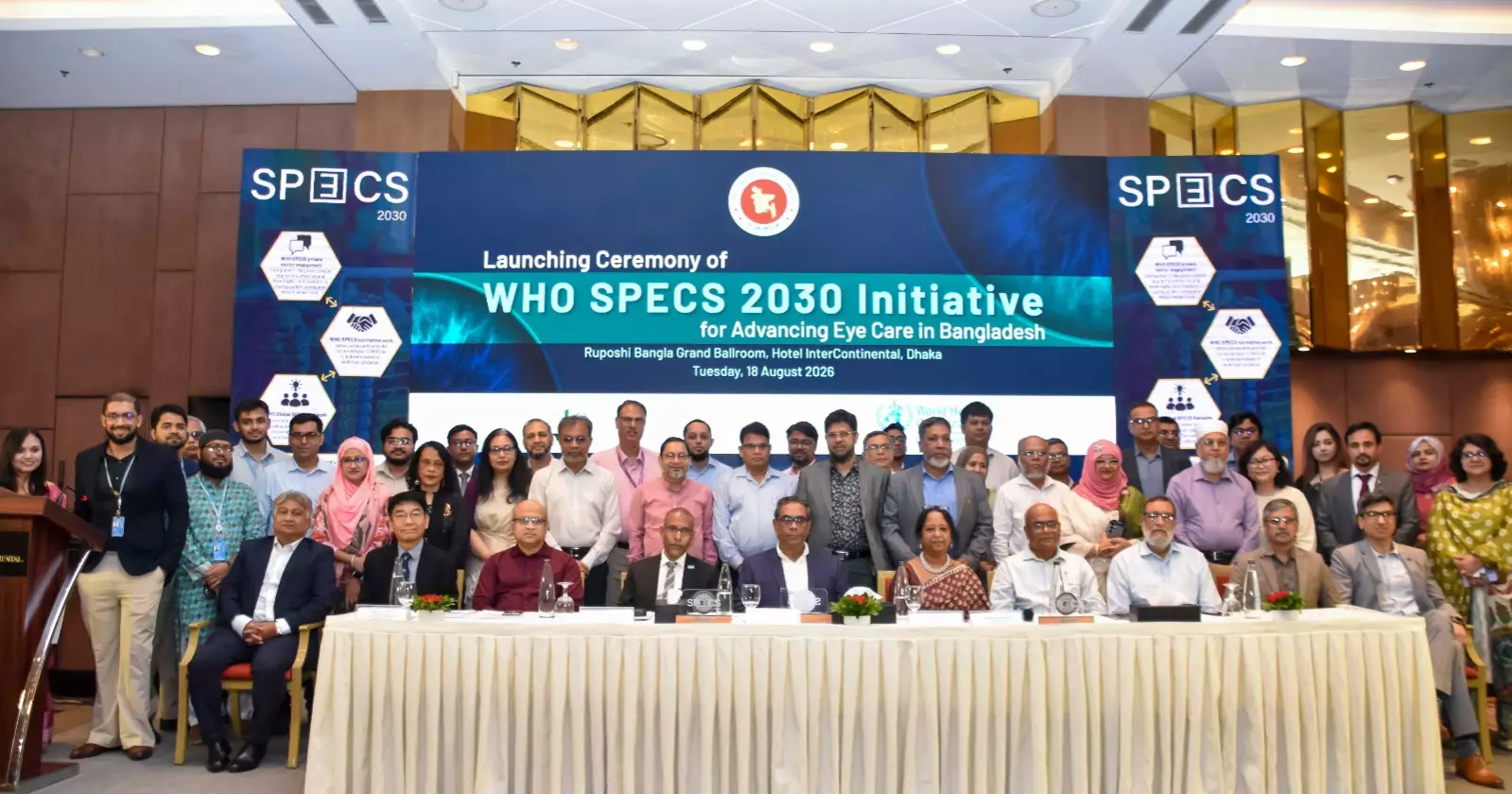Bangladesh launches WHO SPECS 2030 to expand equitable eye care services