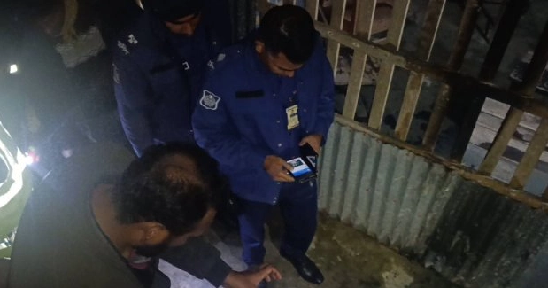 Arson attack at polling station in Patuakhali