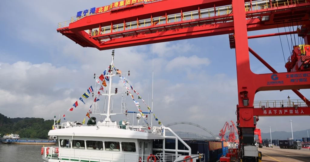 China opens major river-to-sea canal, creating trade shortcut to Southeast Asia