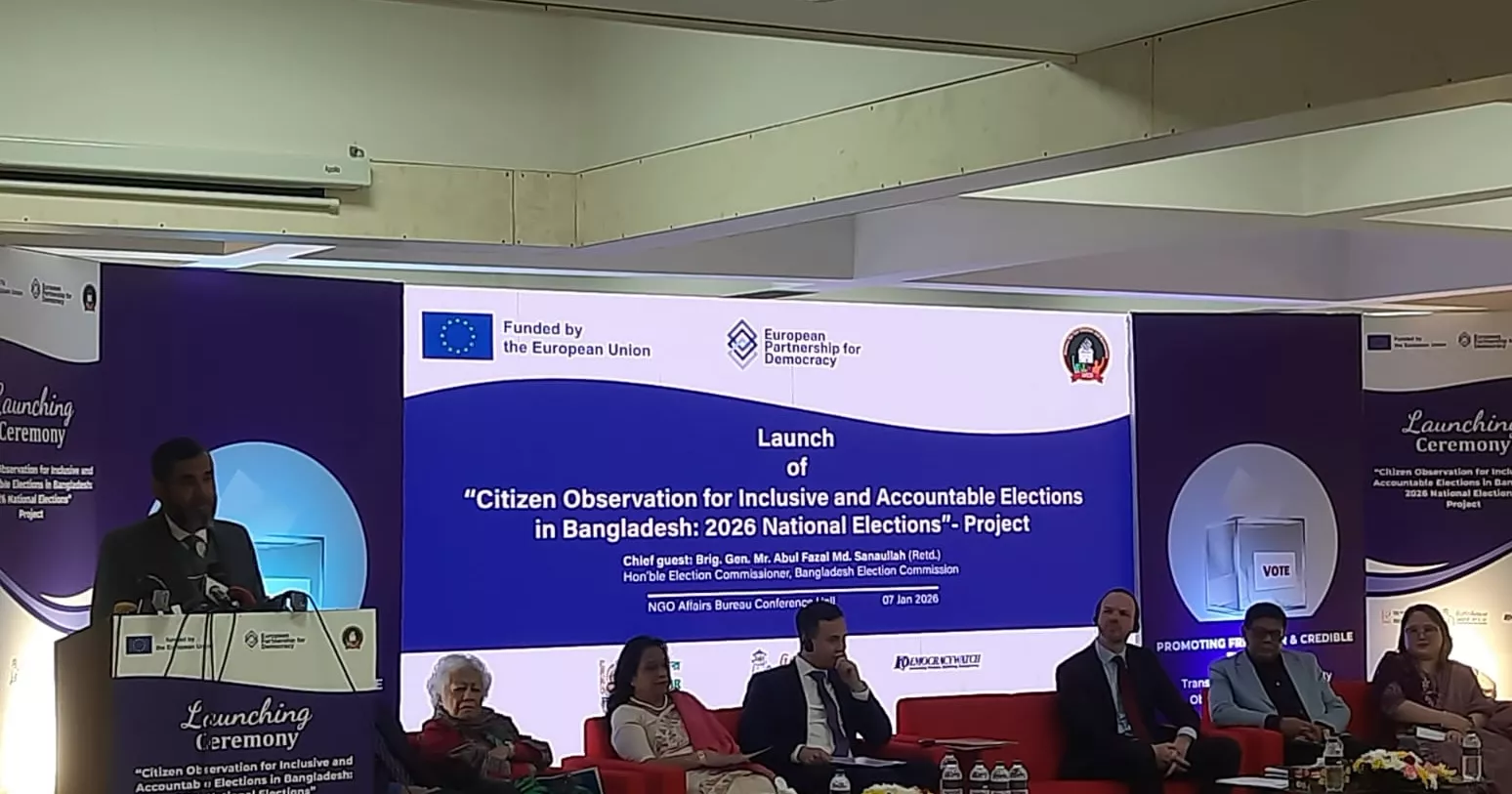 Election to bring derailed electoral system back on track: EC Sanaullah 