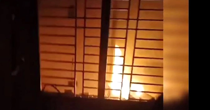 Two houses of late MP Swapon vandalised, set on fire in Sirajganj