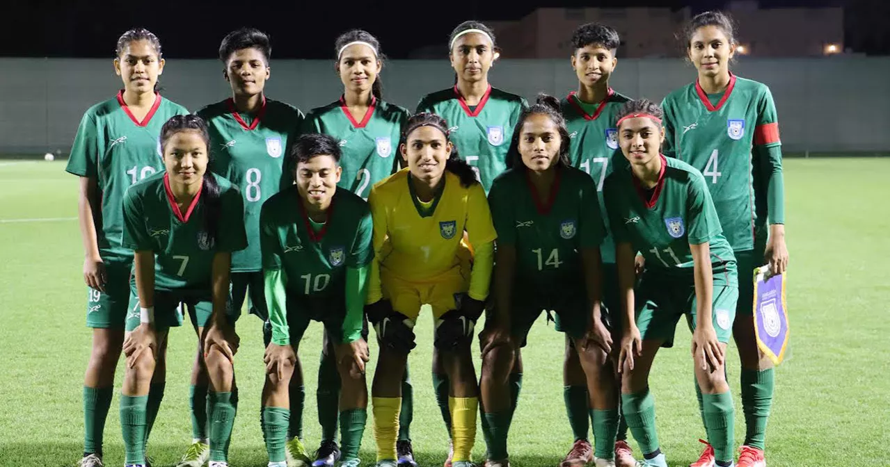 Bangladesh Women’s team to play tri-nation football series in Jordan in May-June
