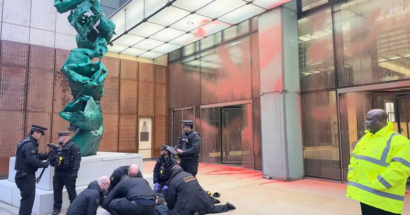 Greta Thunberg detained in London during protest backing pro-Palestinian hunger strikers