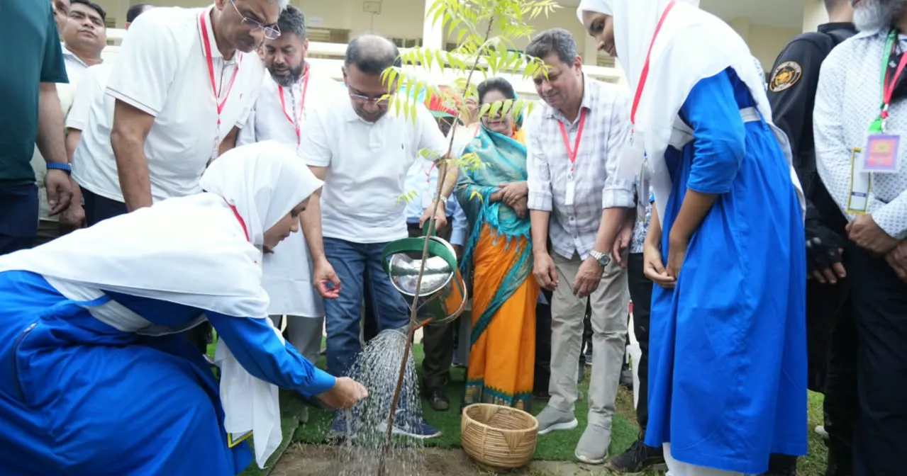 Tarique inaugurates tree plantation prog at Begum Khaleda Zia Women’s College in Feni