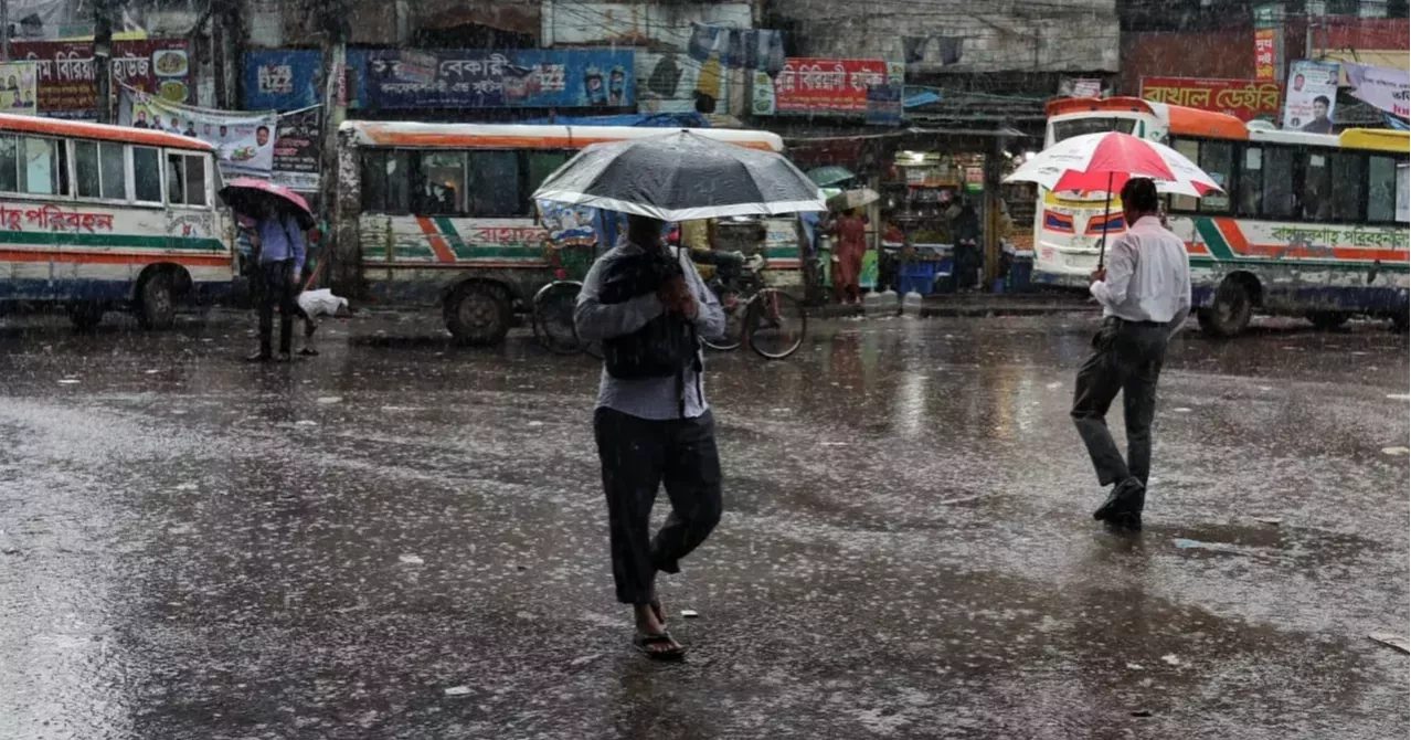 Heavy rainfall, landslides, waterlogging likely in 3 divisions