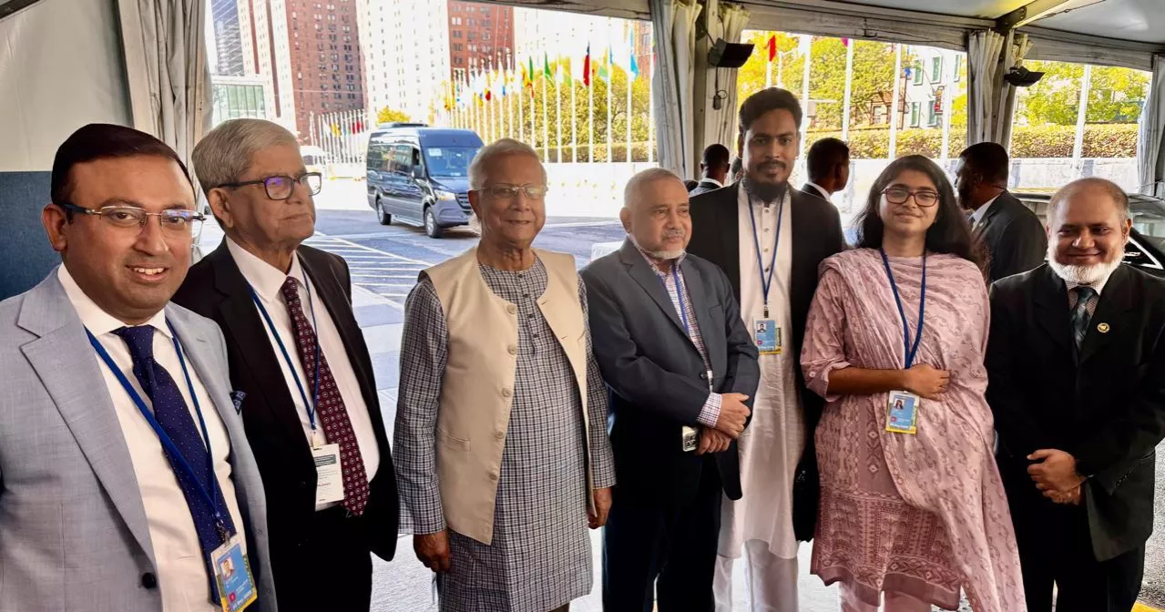 Prof Yunus delivers a 'powerful call' for justice, reform, renewed international solidarity