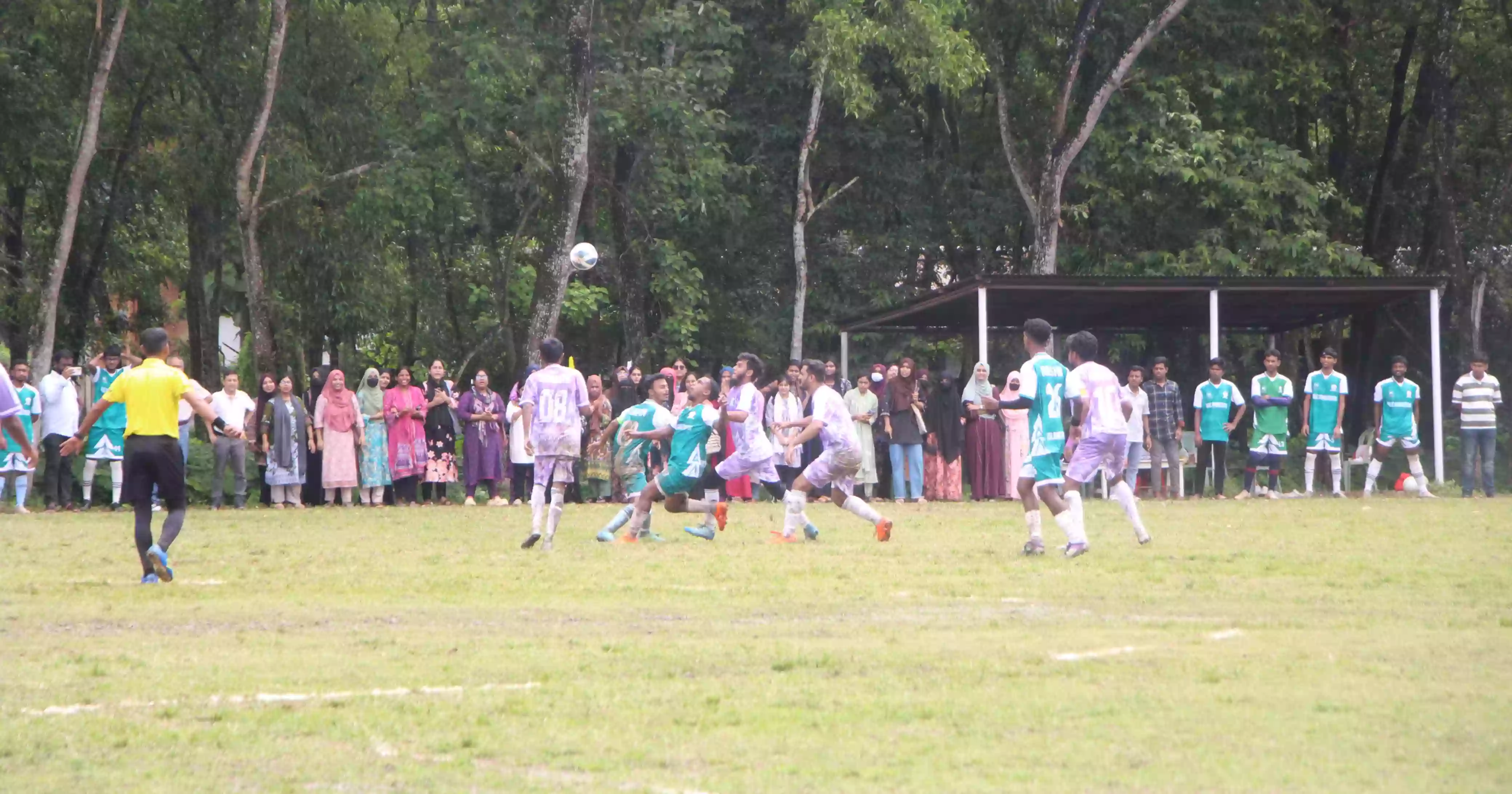 Inter-dept football tournament kicks off at IU