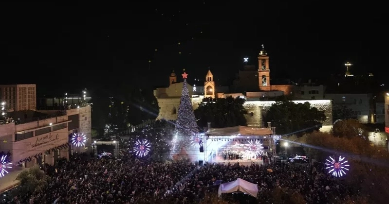 Christmas returns to Bethlehem after two years of Gaza war