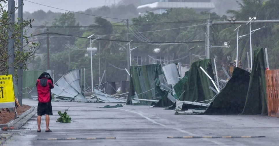 Tropical storm Tapah hits Southern China, triggers evacuations, school closures