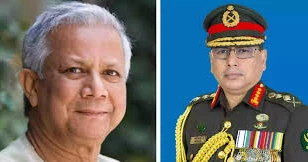 Prof Yunus discusses army’s role in assisting civil admin with Army chief