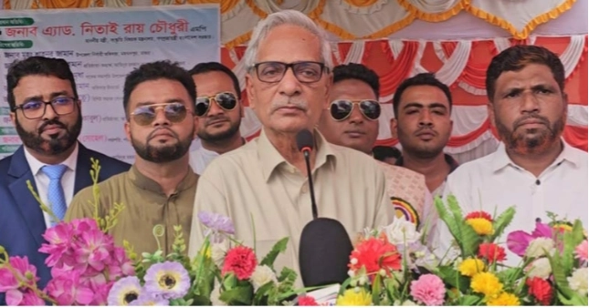 Nitai Roy Chowdhury urges public to cooperate with govt for national progress