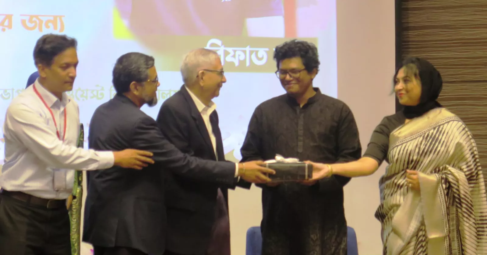 EWU honors its Alumnus, Ekushey Padak recipient Rifat Nabi