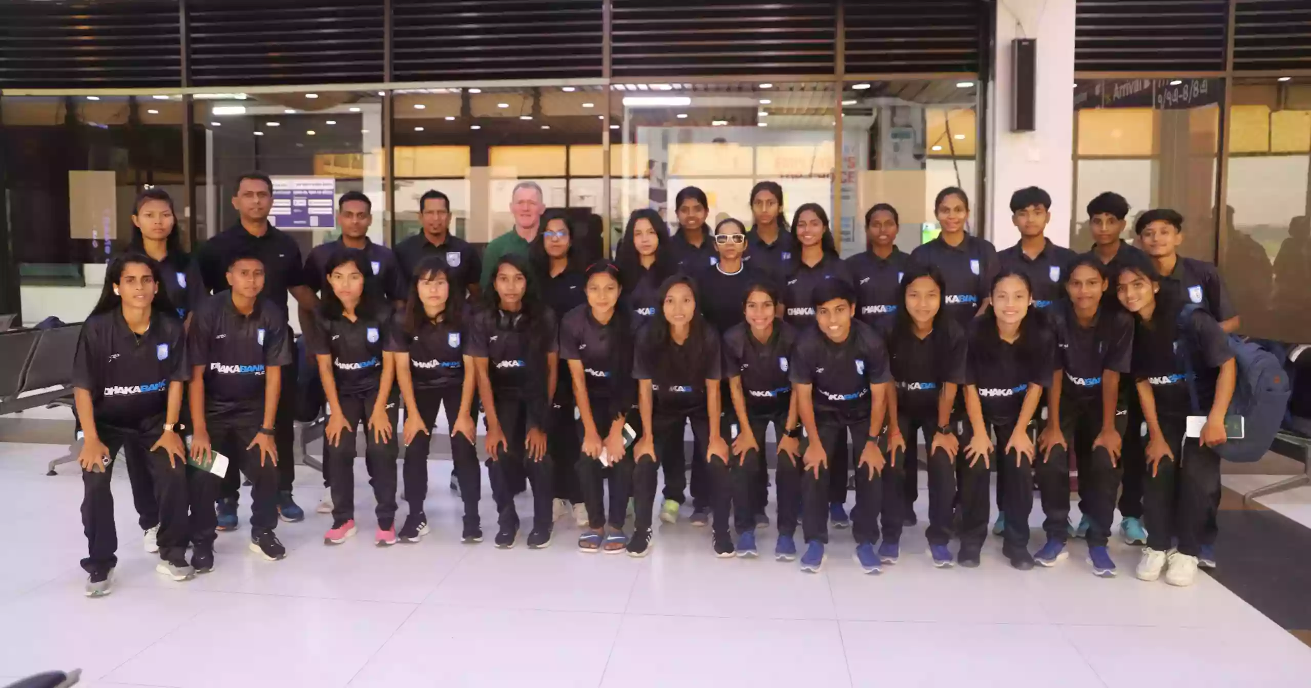 Women footballers in Amman for two FIFA friendlies