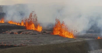 Volcano erupts in southwestern Iceland after a nearby town and spa are evacuated