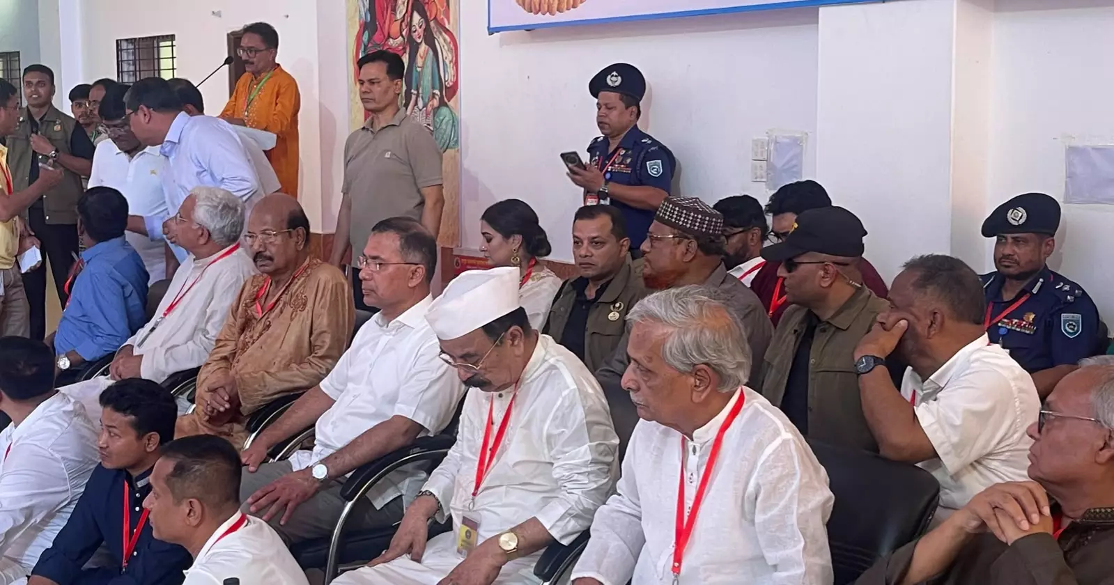 PM visits Durga Puja mandap at Rangpur’s historic Radha Gobinda Dharmasabha Temple