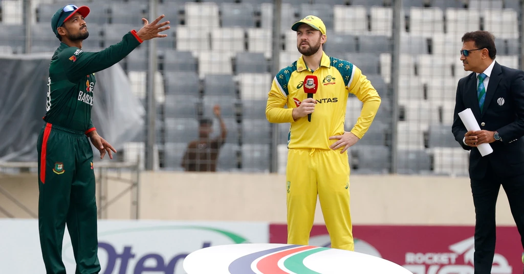 Bangladesh opt to bat in bid for historic ODI series sweep against Australia