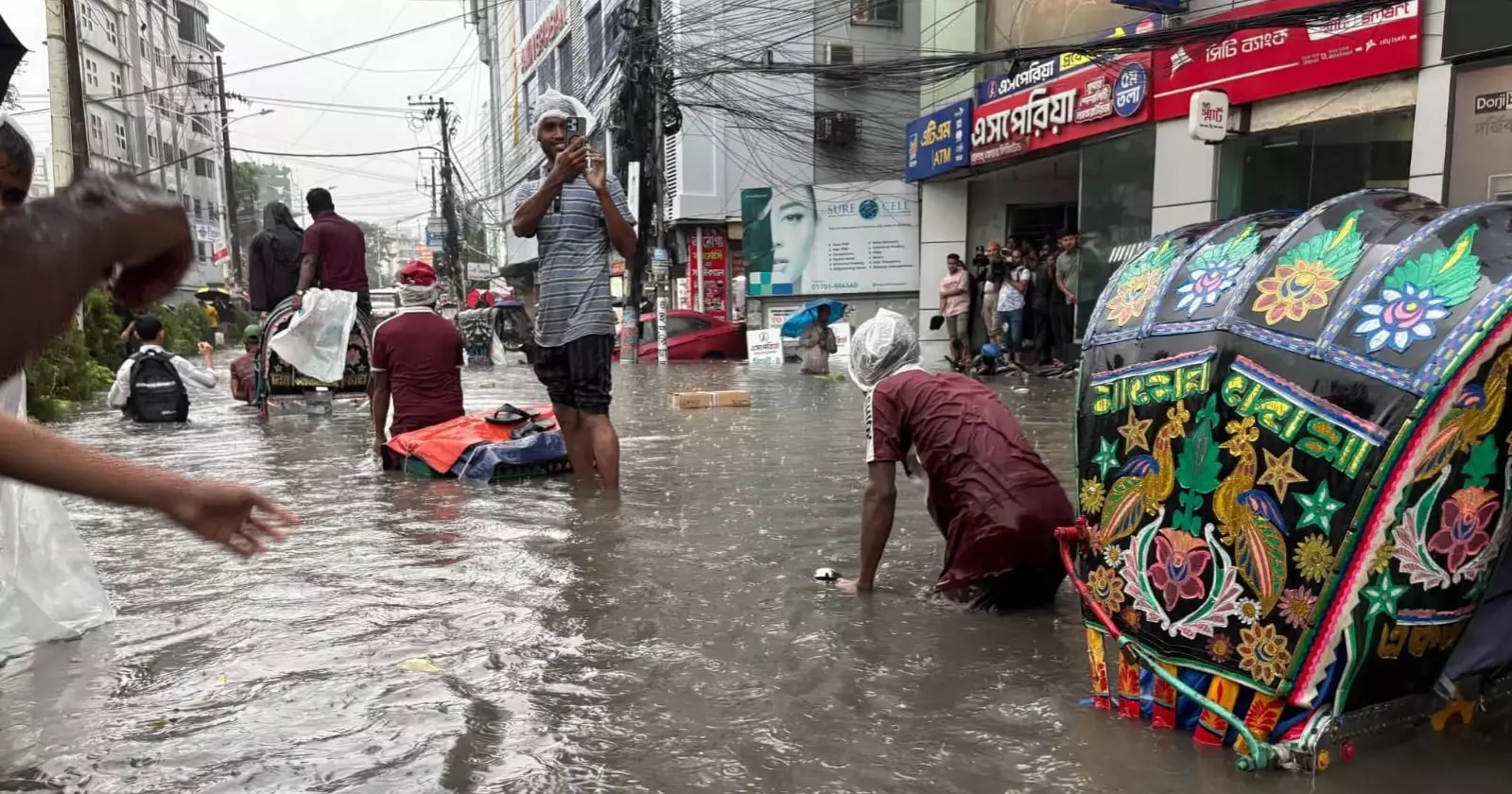 Chattogram city goes under water after rain