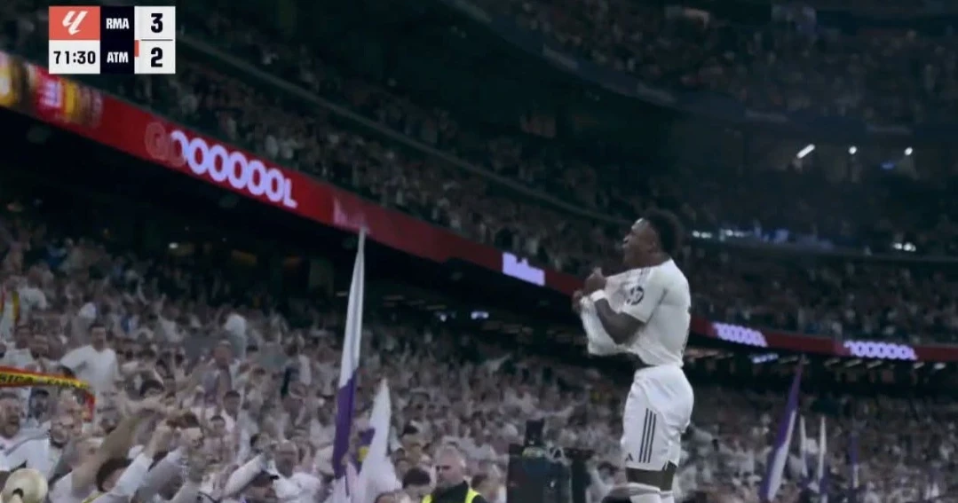 Vinícius double leads Real Madrid to 3-2 derby win over Atletico