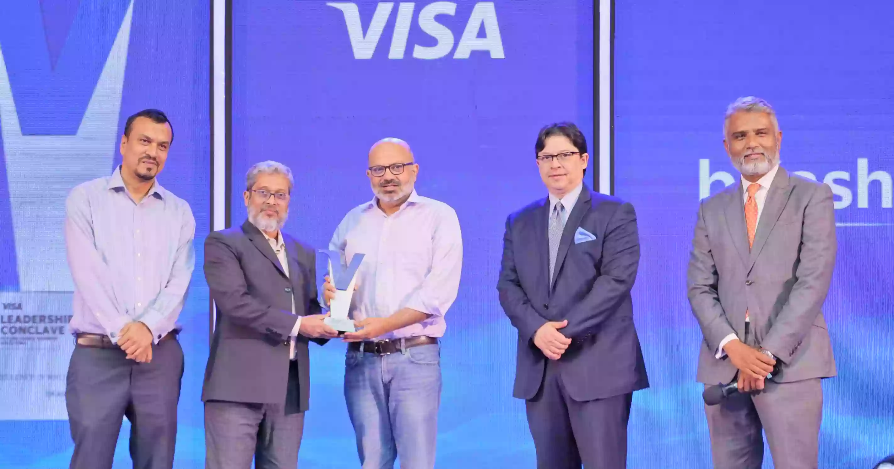 bKash receives Visa Excellence in Wallet Partnership award