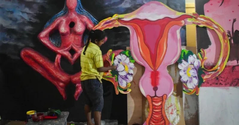 Two arrested after school girls in India allegedly made to strip for period check