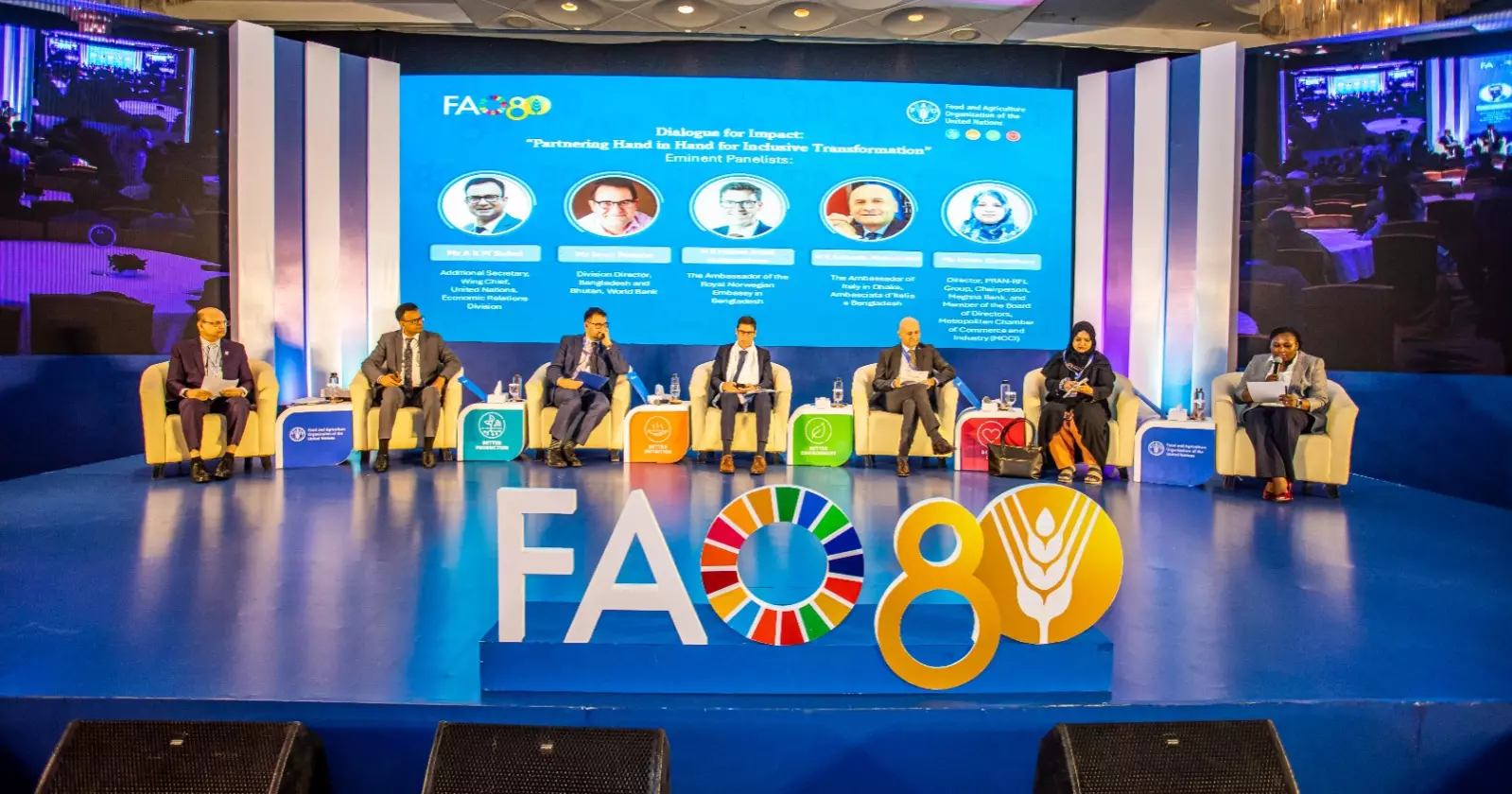 FAO@80: Bangladesh celebrates 50 years of partnership