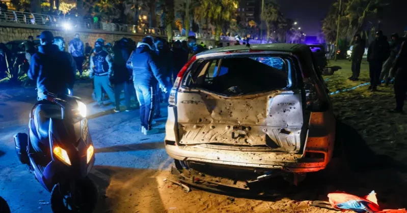Israeli airstrikes hit Beirut seafront, several killed