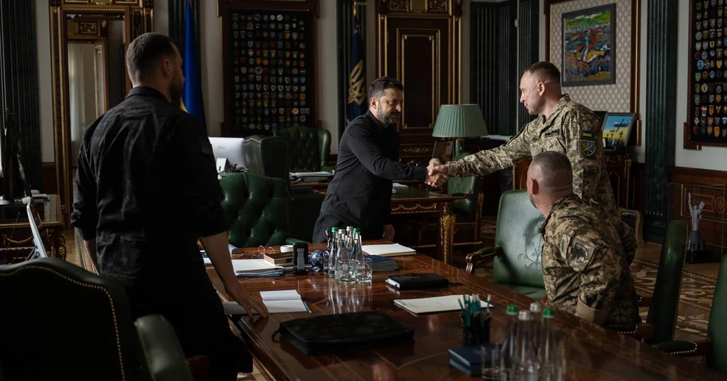 Ukraine reshuffles military leadership amid war with Russia