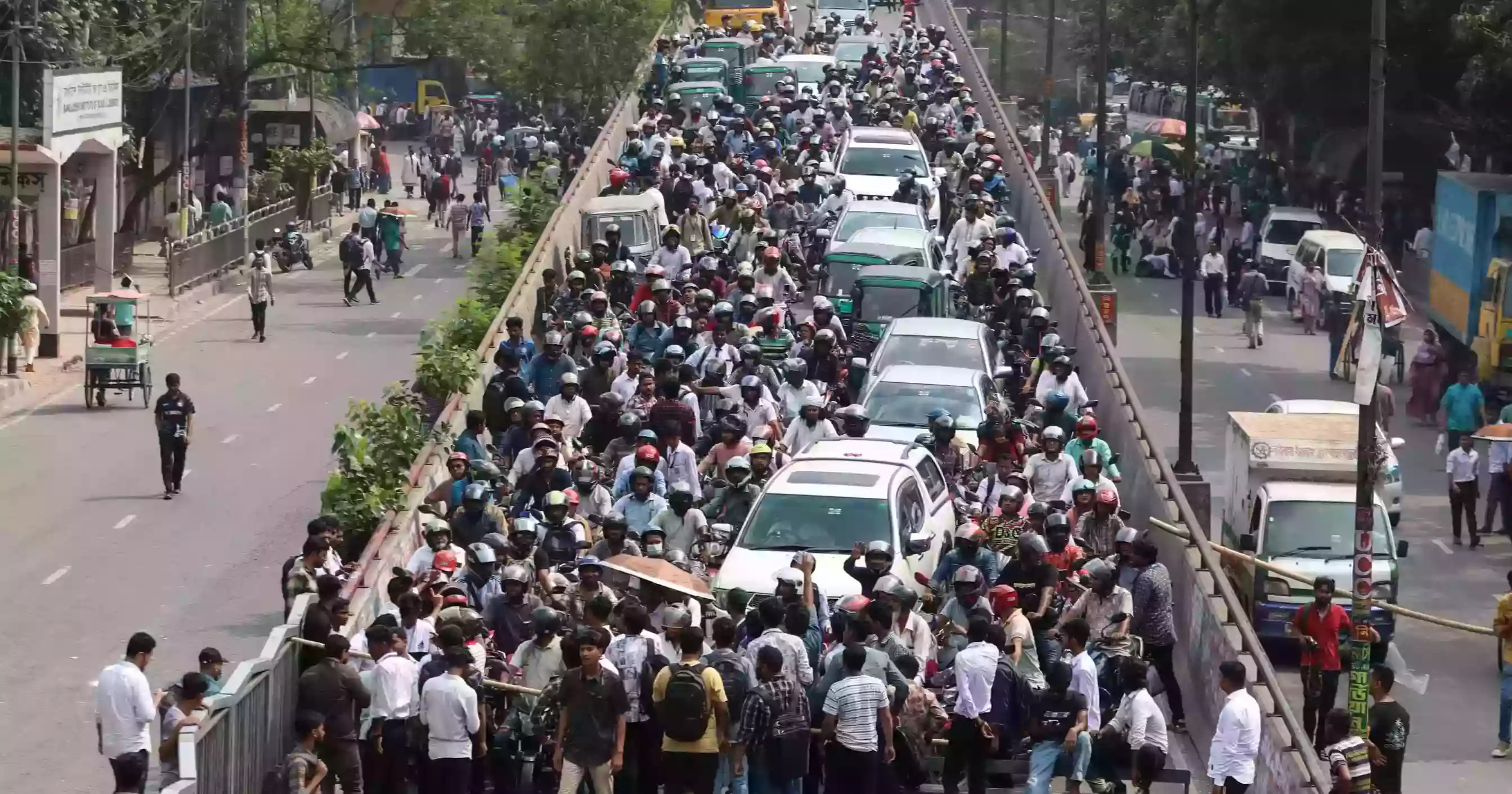 Refrain from disrupting traffic by blocking roads in capital:DMP