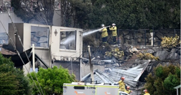 Wildfires in Australia destroy 40 homes, claim firefighter’s life