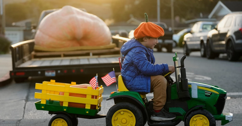 3,156-pound pumpkin from Rhode Island awaits confirmation of possible world record