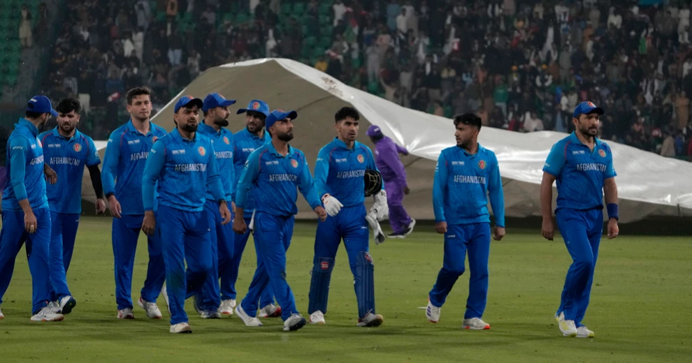 Australia through to Champions Trophy semifinal after rain denies result against Afghanistan