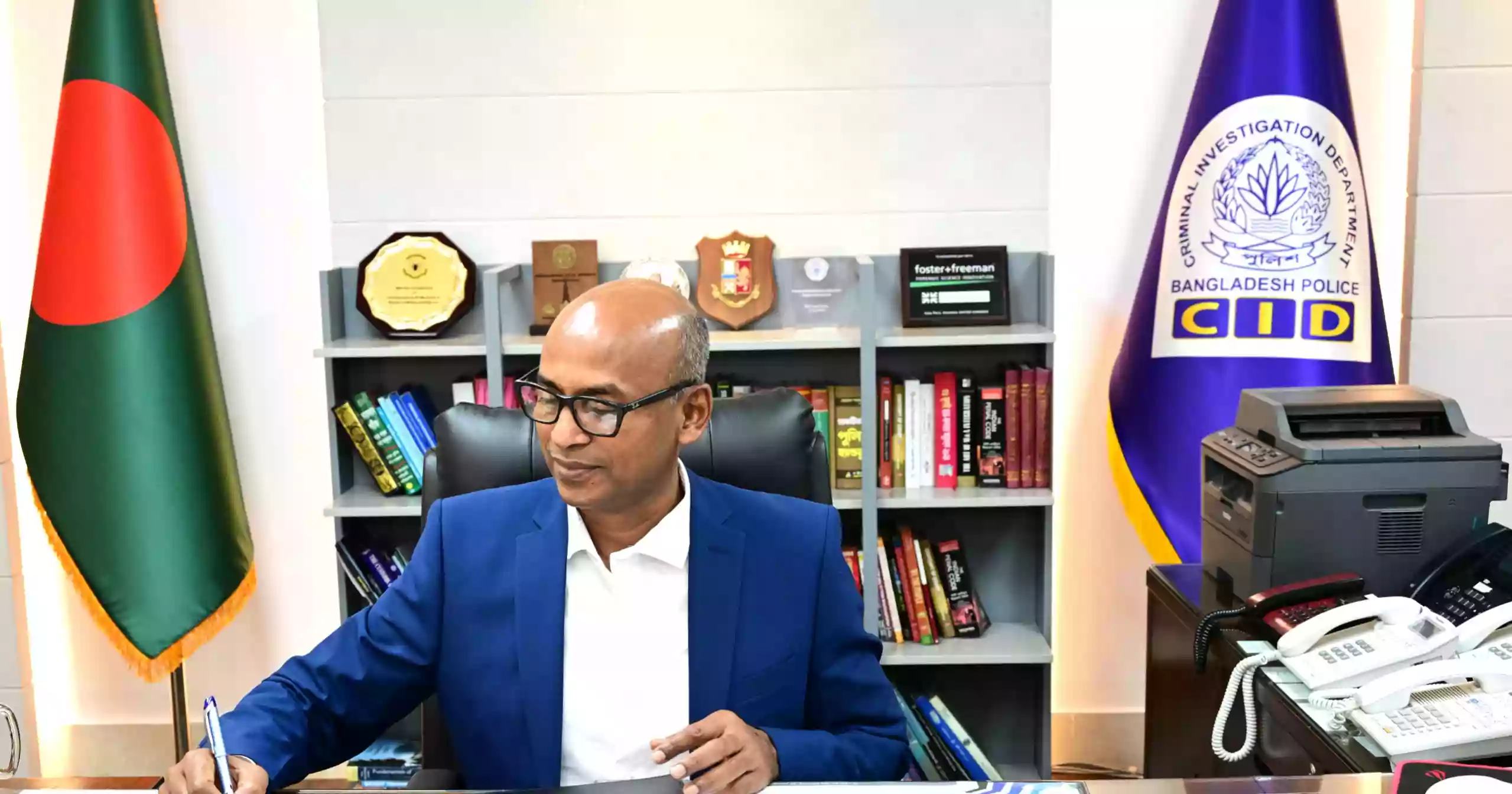 Mosharraf Hossain assumes charge as new CID chief