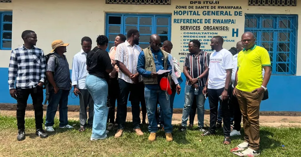 Dozens of Ebola treatment workers in DR Congo strike over unpaid wages
