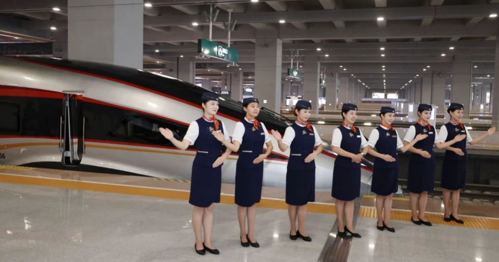 China opens four high-speed rail sections, expanding national network