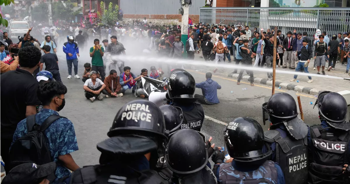 17 killed as police open fire on protesters near Nepal’s parliament