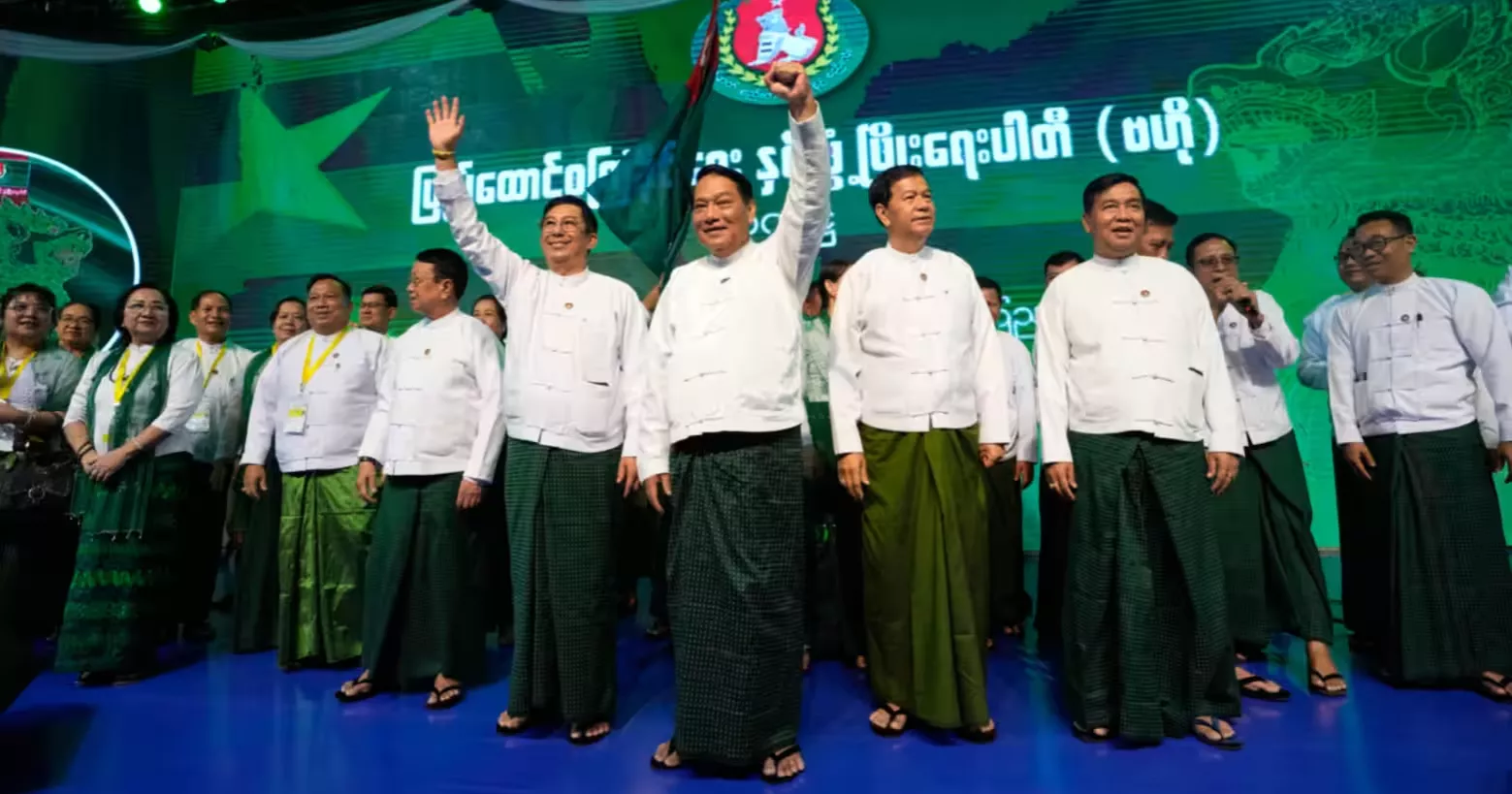 Military-backed party leads early Myanmar election results