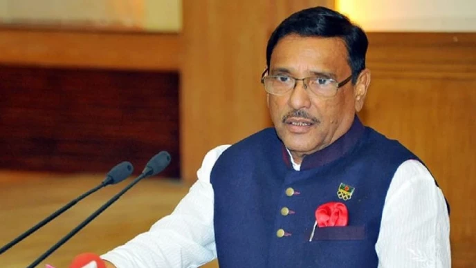 Former Chhatra League leaders vent anger, “boo” Obaidul Quader at meeting