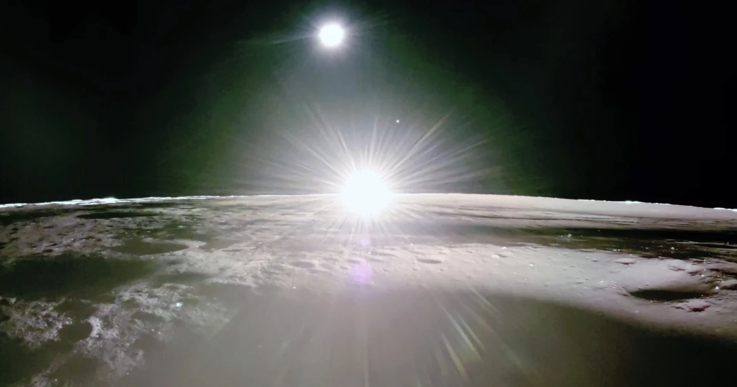 Blue ghost lander captures stunning Lunar sunset before falling silent