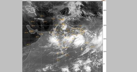 Monsoon depression weakens into land depression over south Jharkhand