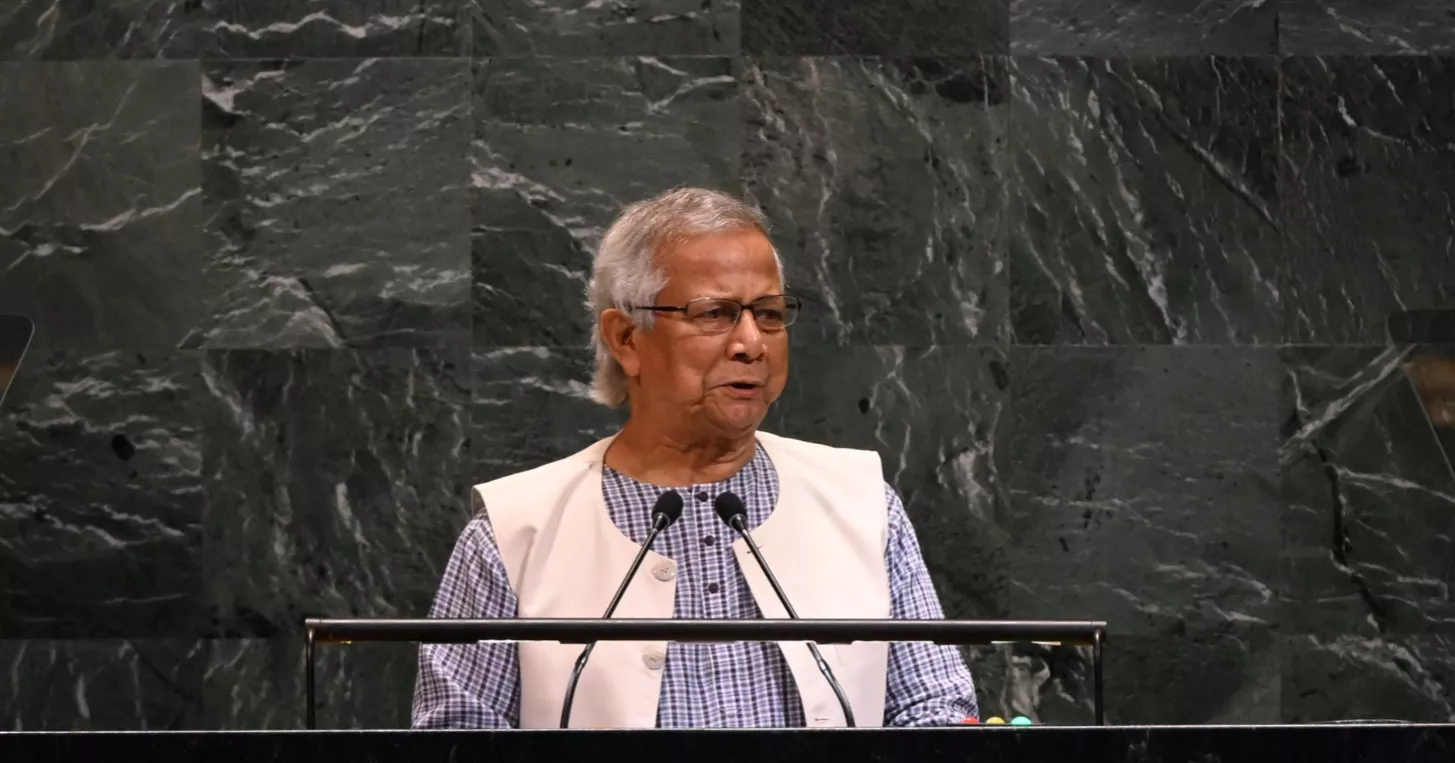 Prof Yunus demands global action, diversified funding, political solution in Rakhine