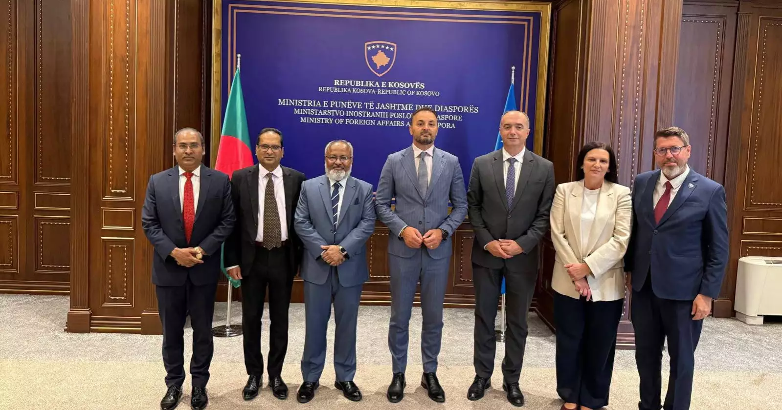Bangladesh, Kosovo reaffirm strong opposition to all forms of transnational crimes