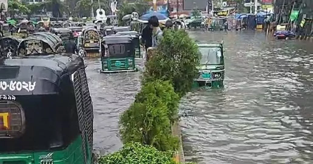 Chattogram’s low-lying areas submerged again after overnight rain