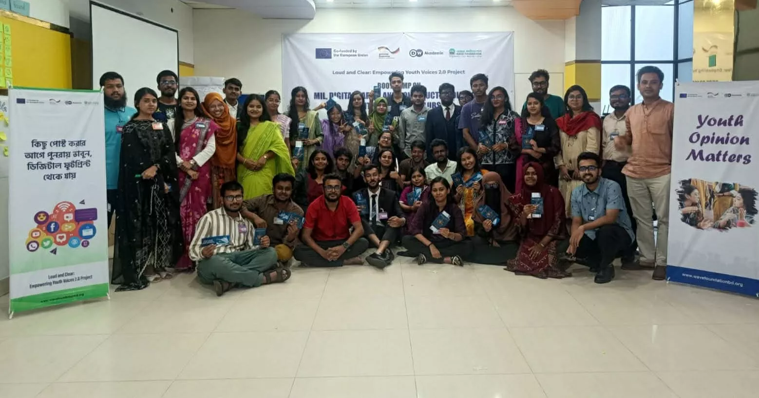 Three-day bootcamp with university students concludes in Khulna